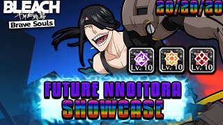 REALLY GOOD Future Society Nnoitora 35 T20 Showcase  Bleach Brave Souls [upl. by Lindon]