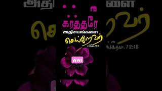 Adhisayangal seigiravartamil Christian song statusjesus song statusshortsbible wordsvasanam [upl. by Llevram]