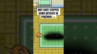 Why Gary stopped using Raticate in Pokemon pokemon shorts [upl. by Eimarej554]