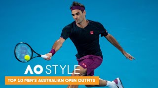 Top 10 Mens Australian Open Outfits  AO Style [upl. by Yddur]