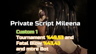 Mileena Custom 1 Update 🏆 Advance Combos  MK11 Ultimate Script Cronus and Titan [upl. by Eenehs374]