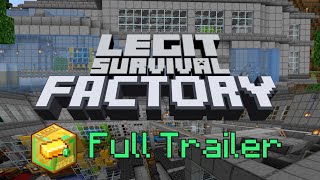 Legit Survival Factory  Survival Mode Redstone Map  FULL TRAILER [upl. by Ikkin]