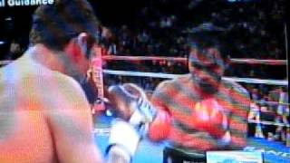 dela hoya vs pacquiao  round 8 [upl. by Furey]