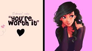 You Are Worth It Girlfriend Roleplay Comforting You Self love F4A [upl. by Graham]