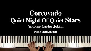 ”Corcovado” Quiet Night Of Quiet Stars Bossa Nova Piano [upl. by Derian]