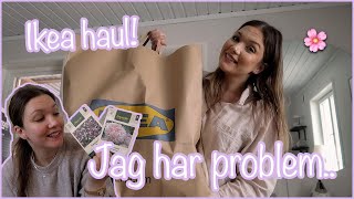 ÅKER TILL IKEA 💸 HAUL JAG HAR PROBLEM VLOGG 118  AMANDA MARIN [upl. by Einaffyt]