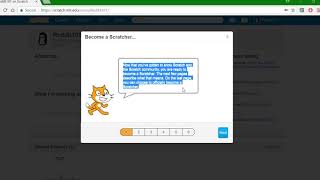 Being Promoted from a New Scratcher to a Scratcher on Scratch Read Desc [upl. by Inahc7]