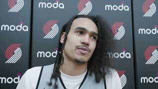 Dalano Banton Media Availability  November 16 2024  Portland Trail Blazers [upl. by Zebulon]