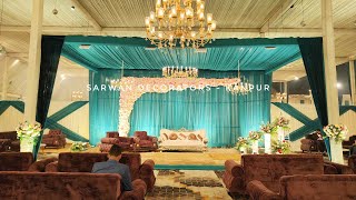 Cawnpore Club  Akbar Lawn  Wedding Decor  Sarwan Decorators  9839111213 [upl. by Mccarty]