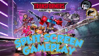 TRANSFORMERS Galactic Trials  split screen Gameplay ericfracco1474 VS DelilahYT [upl. by Oballa196]