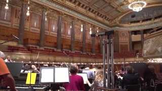 Warming up in the FriedrichvonThierschSaal Kurhaus in Wiesbaden Germany [upl. by Cacka]