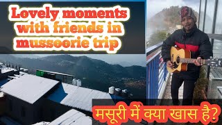 Mussoorie tripbest place in uk Lovely moment 😍🤩vlogs youtube viral mussoorie snowfall [upl. by Sachs663]