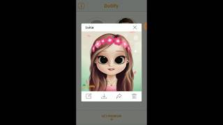 Dollify como fazer o avatar e compartilhar no Instagram ou WhatsApp [upl. by Attey703]