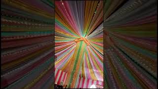 New pandel Wedding Decoration Gallery Video ❤️  shorts viral youtubeshorts wedding MistriDa [upl. by Ahaelam]