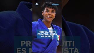 Prisca Awiti gana plata en judo para México en Juegos Olímpicos de París 2024 shorts [upl. by Chiou]