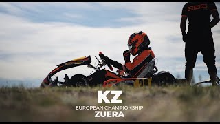 Race Highlights  2023 FIA Karting European Championship  KZ amp KZ2  Zuera SPA [upl. by Lyrrehs]