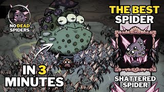 THE BEST WEBBER SPIDER Toadstool in 3 minutes No cheese  Dont Starve Together  DST [upl. by Sidwell]