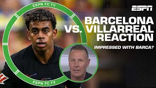 Barcelona had to go to the youngsters  Craig Burley is impressed with win over Villarreal  ESPN FC [upl. by Auof]