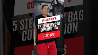 5 Step Boxing Combo  Best Drill For the Heavy Bag 2024 [upl. by Dani]