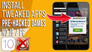 TweakBox Install Tweaked Games Tweaked Apps For Free iOS 1021 No JBPC [upl. by Caritta11]