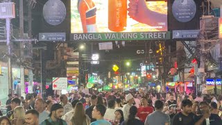 Bangla Road Patong Beach Phuket Thailand 2024 [upl. by Haroppizt]