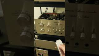 First test Marantz 7T restored with Khozmo 48 Step remote controlled Attenuator [upl. by Eirak]