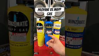 Propane vs MAPP Gas Torch Temps [upl. by Anifur596]