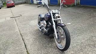 The Purpsbird  XVS650 Vstar Bobber [upl. by Anaitsirc]