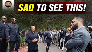 Sad to See This Ali Dawah amp Nation of Islam Speakers corner [upl. by Samalla]