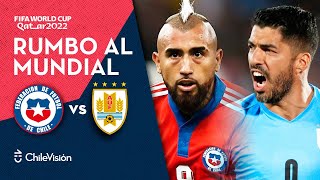 CHILE 0  2 URUGUAY  Clasificatorias Qatar 2022 ⚽️🏆 [upl. by Adda989]