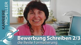 Bewerbung Schreiben 23 die Beste Formulierung [upl. by Eyllek499]