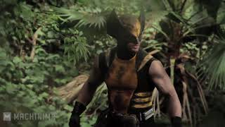 WOLVERINE vs PREDATOR Super Power Beat Down [upl. by Kirtap]