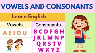 vowels and consonants  vowels in english  vowels for kids [upl. by Yenmor198]