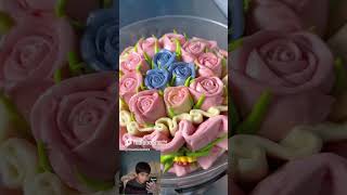 Rose Steamed Bun muslimrhymes rosesteamedbun steamedbun cakedecoration smartside2024 [upl. by Mcnamee]