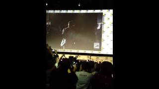 Robert Downey Jrs dancing entrance at ComicCon 2012 [upl. by Amsa]