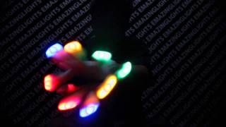 Team e Boo  Crayon Glove Set Glove Light Show EmazingLightscom [upl. by Viscardi]