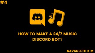 Make a 247 music streaming Discord bot  Make a radio bot  Like Groovy amp MEE6  NO CODING [upl. by Fiel]