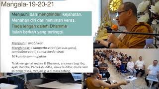 03 MANGALA SUTTA Bhante Thitayanno Kelas Dhamma Talk Vihara Buddharatana Medan [upl. by Jara]