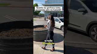 Gostou de saber salario escala6x1 brasileirosnocanada morarnocanada vistodetrabalho [upl. by Donela]