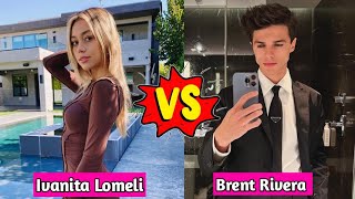 Brent Rivera vs Ivanita Lomeli Lifestyle Comparison 2024 [upl. by Moises839]