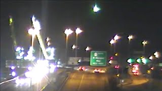 Large meteor captured on Seattle traffic cameras [upl. by Lona]