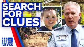 More fabric pieces found in William Tyrrell investigation  9 News Australia [upl. by Asor]