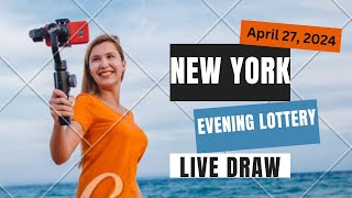 New York Evening Lottery Results  April 27 2024  Numbers  Win 4  Take 5  NY Lotto  Powerball [upl. by Chesnut]