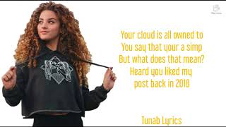 Sofie Dossi  Simp Boy Dom Brack Diss Track Lyrics  Tunab Lyrics [upl. by Rahs]