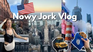 NOWY JORK TRAVEL VLOG 🗽  spełniam marzenie o podróży po USA [upl. by Elvie]