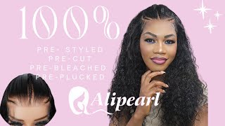 GAME CHANGER  Pre Braided Frontal Wig Install  Alipearl  Beginner Friendly [upl. by Aretse]