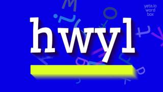 HWYL  HOW TO SAY HWYL [upl. by Etessil]