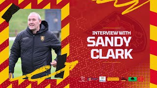 INTERVIEW Sandy Clark reacts to our 22 draw with East Stirlingshire [upl. by Enileqcaj]