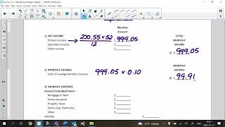 Lesson 32 Modifying Budgets Video Lesson Part 2 [upl. by Juxon]