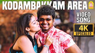 Kodambakkam Area  4K Video Song கோடம்பாக்கம் ஏரியா  Sivakasi  Vijay  Nayanthara  Srikanth Deva [upl. by Maison]